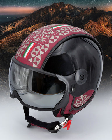 Casco da sci - HMR Nero metal lucido - taglia XXL