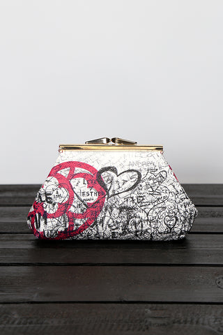 Pochette - Graffito bianco