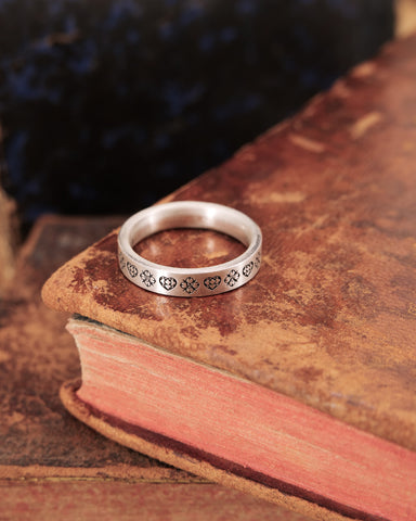 ICONIC LOVE RING - Anello in argento