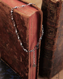 Bracciale base in acciaio stile rosario - Cuore