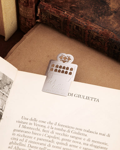 Segnalibro in acciaio - Balcone di Giulietta