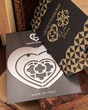 Segnalibro in acciaio - Cuore grande