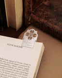 Segnalibro in acciaio - Fiore Scudo