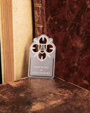 Segnalibro in acciaio - Fiore Scudo