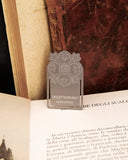 Segnalibro in acciaio - Fiore gotico