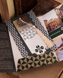 Segnalibro in acciaio - Frase Romeo - Fiore