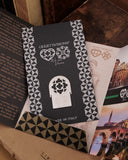 Segnalibro in acciaio - Rosone