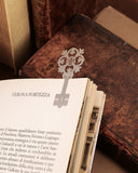 Segnalibro in acciaio - Chiave fiore gotico