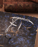 Bracciale doppio in acciaio - Ama il tuo peccato