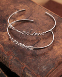 Bracciale doppio in acciaio - Ama il tuo peccato