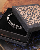 Bracciale doppio in acciaio - Ama il tuo peccato