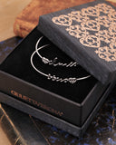 Bracciale doppio in acciaio - Il mio cuore è tuo