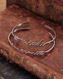 Bracciale doppio in acciaio - Giura di Amarmi