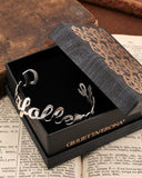 Bracciale rigido in acciaio - Ama Follemente