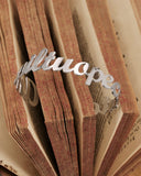 Bracciale rigido in acciaio - Ama il tuo peccato