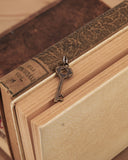 Charm chiave mini - Bronzo oro antico