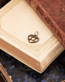 Charm cuore piccolo - Bronzo oro antico