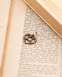 Charm cuore piccolo - Bronzo oro antico