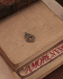 Charm lucchetto cuore mini - Bronzo oro antico