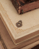 Charm lucchetto cuore mini - Bronzo oro antico