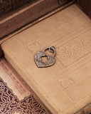 Charm lucchetto cuore - Bronzo oro antico