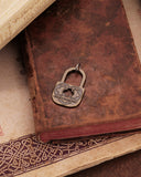 Charm lucchetto - Bronzo oro antico