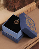 Charm rosone - Bronzo oro antico