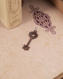 Charm chiave mini - Bronzo rosa antico