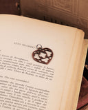 Charm cuore medio - Bronzo rosa antico