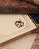 Charm cuore medio - Bronzo rosa antico