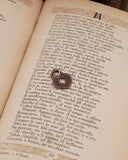 Charm lucchetto cuore mini - Bronzo rosa antico
