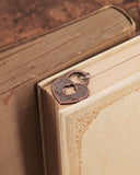 Charm lucchetto cuore - Bronzo rosa antico