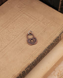 Charm lucchetto mini - Bronzo rosa antico