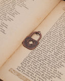 Charm lucchetto - Bronzo rosa antico