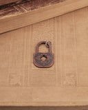 Charm lucchetto - Bronzo rosa antico