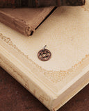 Charm rosone - Bronzo rosa antico