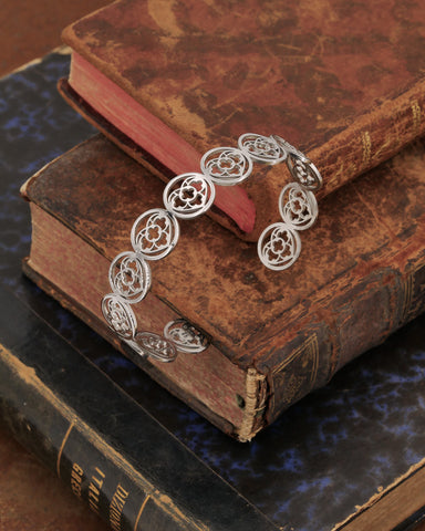Bracciale rigido in acciaio - Cuore