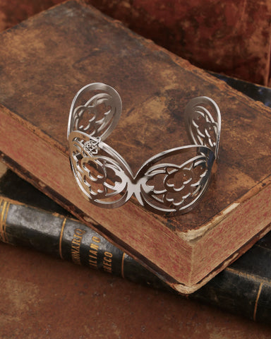 Bracciale rigido modello schiava  in acciaio - Cuore