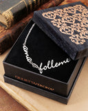 Collana in acciaio Ama Follemente - Cuore