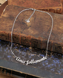 Collana in acciaio Ama Follemente