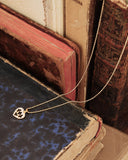 Collana argento con pendente cuore in Zirconi - Oro