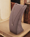 Collana argento con pendente cuore in Zirconi - Rosa