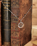 Collana corta con sfere nere in acciaio - Rosone