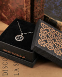 Collana corta con sfere nere in acciaio - Rosone