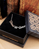 Collana in acciaio Giura di Amarmi