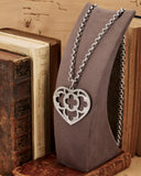 Collana iconica in acciaio - Cuore