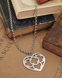 Collana iconica in acciaio - Cuore