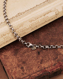 Collana iconica in acciaio - Fiore