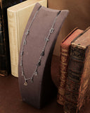 Collana girocollo 12 mini pendenti in acciaio - Cuore