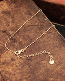 Collana argento con pendente cuore in Zirconi - Oro